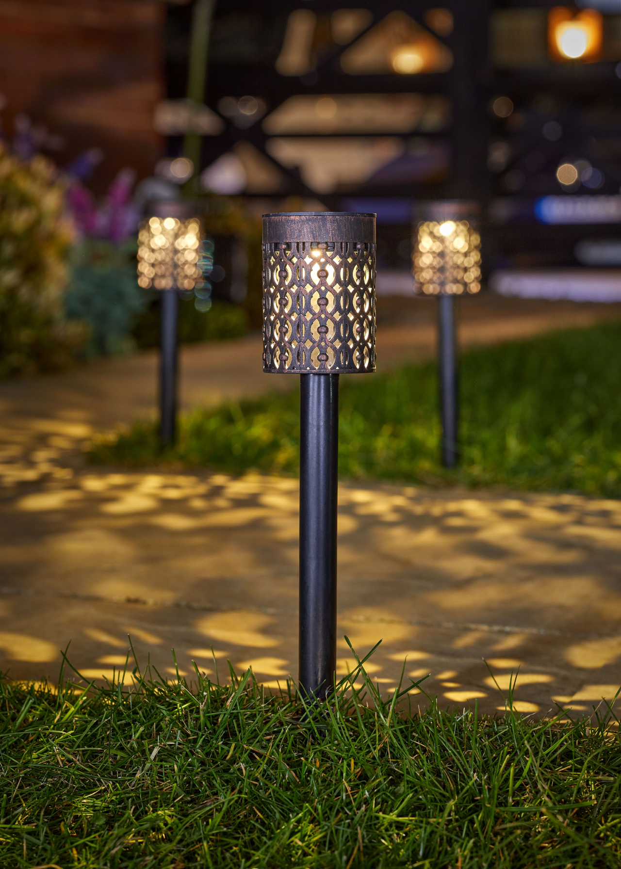 Pack of 8 Biba solar stake lights
