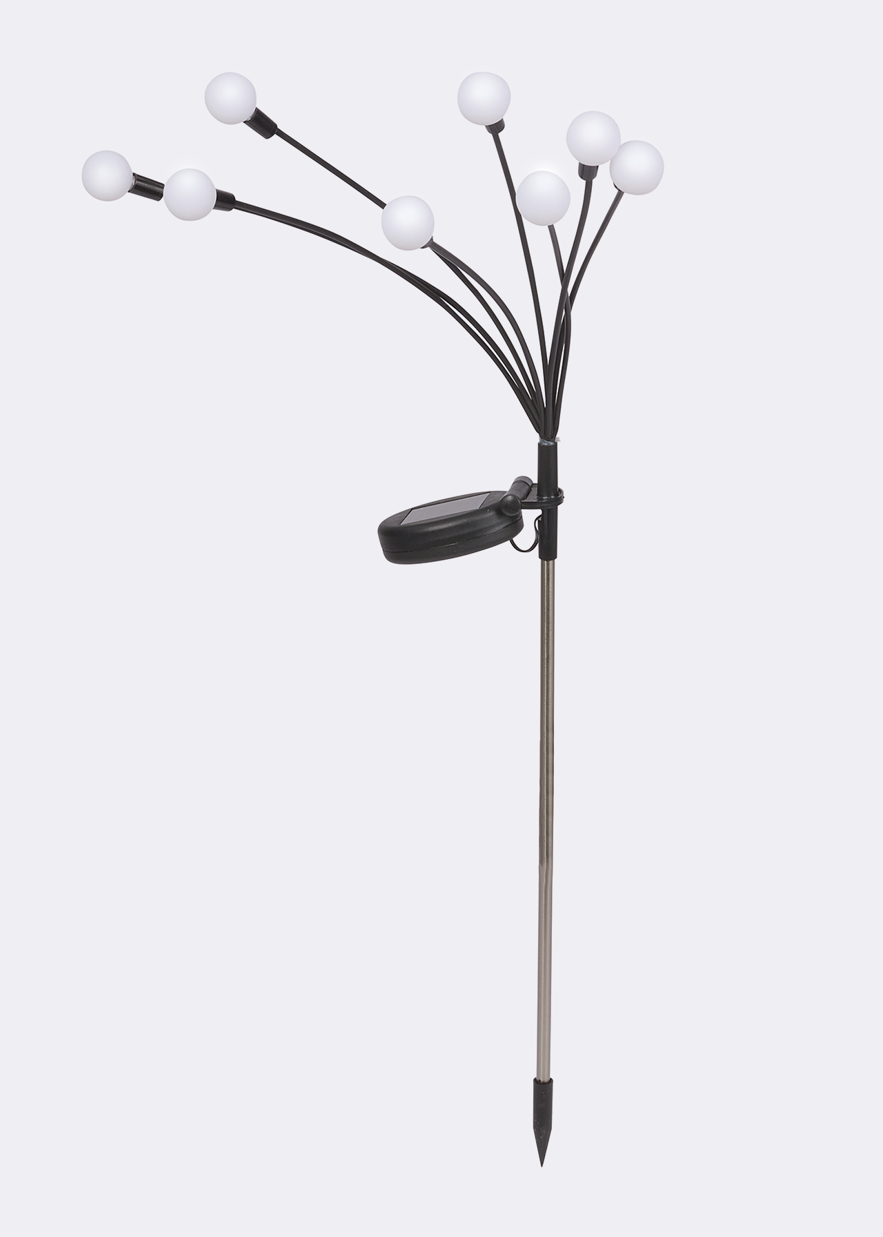 GloGlobes cool white solar light
