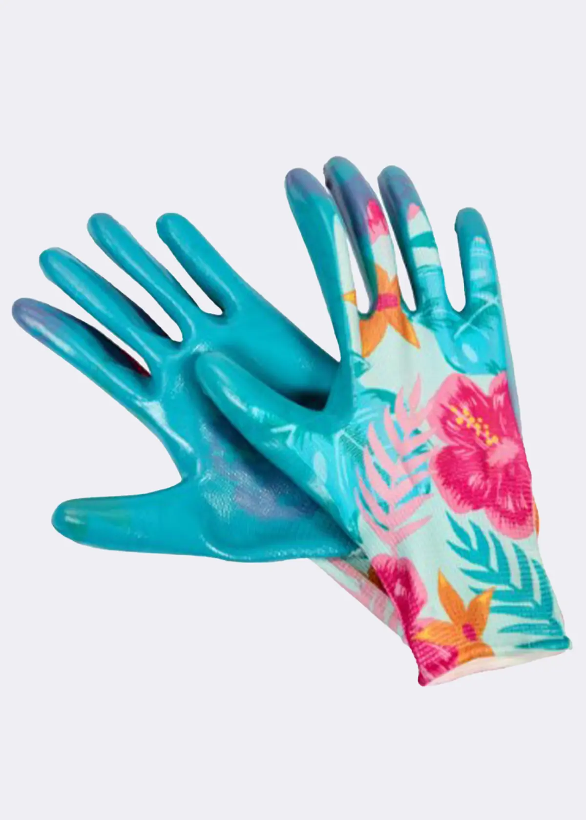 A photo of Seed & Weed Gardening Gloves Medium Tropicana