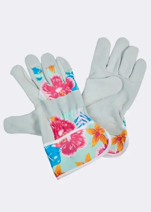 A photo of Premium Lightweight Rigger Gardening Gloves Medium Tropicana