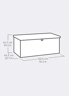 Darwin Deck Storage Box 454L