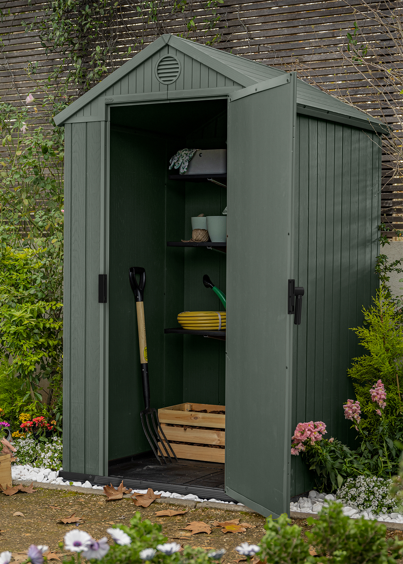 Darwin 4x4 Resin Garden Shed
