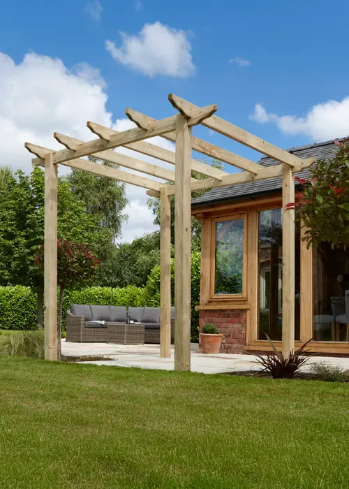 Traditional Wooden Pergola
