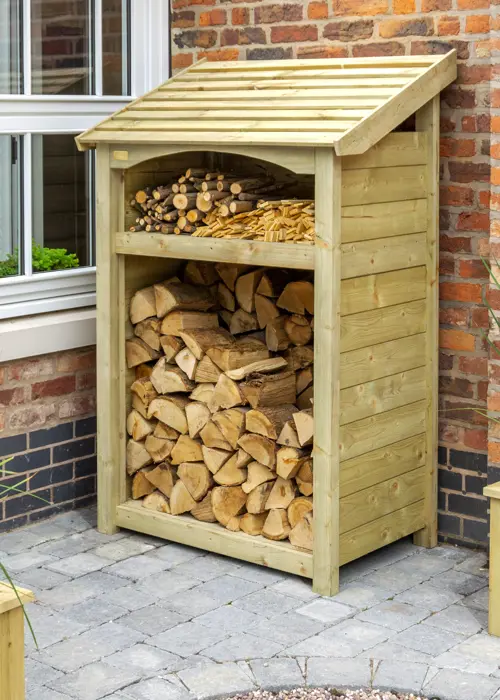 A photo of Premium Heritage Wooden Log Store