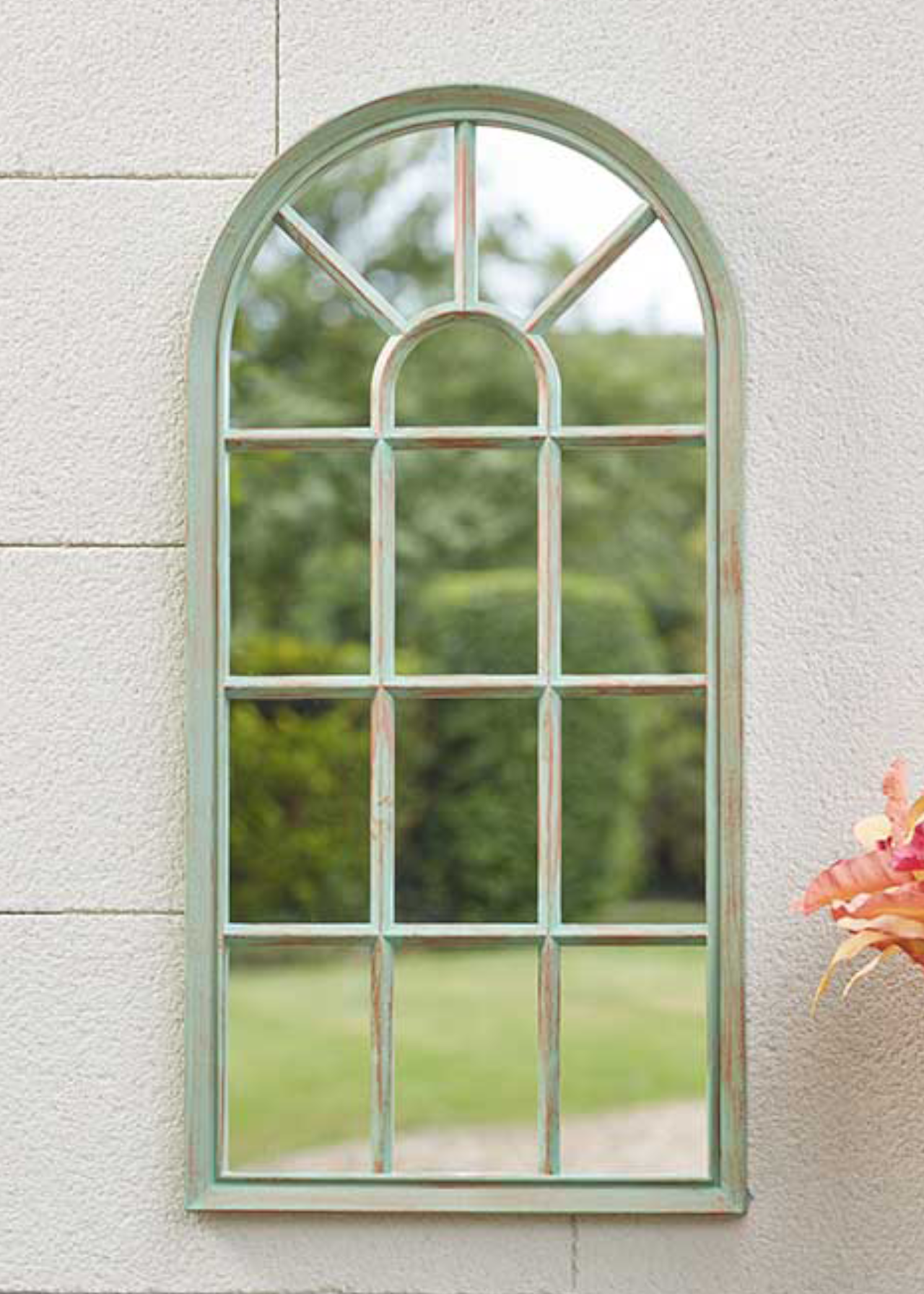 Vista Verdigris Garden Mirror
