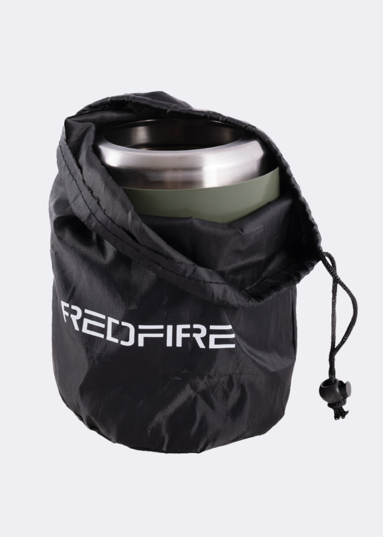 RedFire Volcano Pellet Tabletop Fire Pit Small Olive Green
