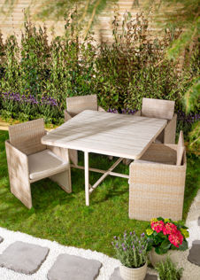 Compact Cube 4 Seat Dining Set