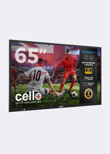 Cello 65" Premium Outdoor 4K UHD Samsung Tizen Smart TV