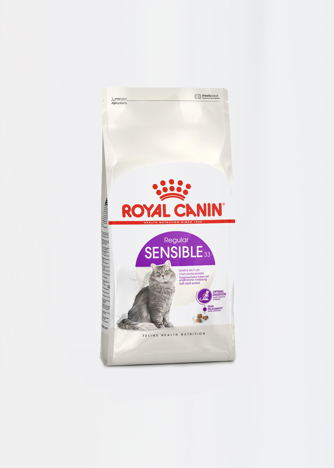 RRoyal Canin Regular Sensible Adult Dry Cat Food 33 400g
