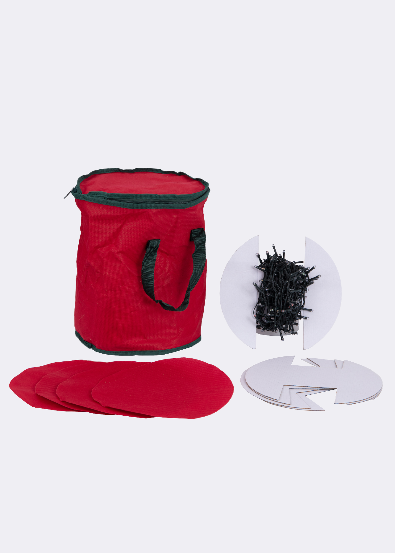 Pack of 2 Christmas Light Storage Bags W23cm