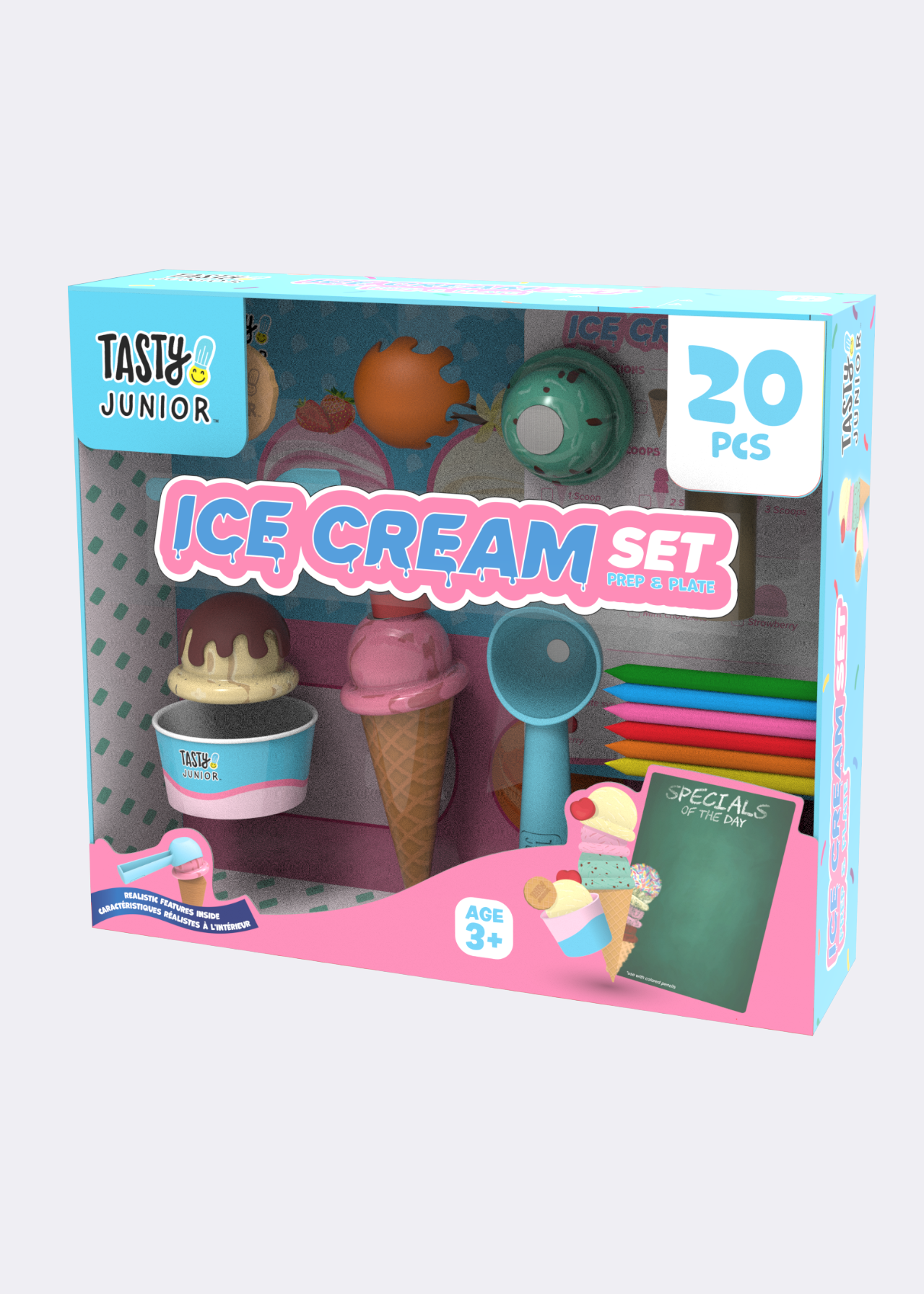 Prep N Plate Ice Cream Set