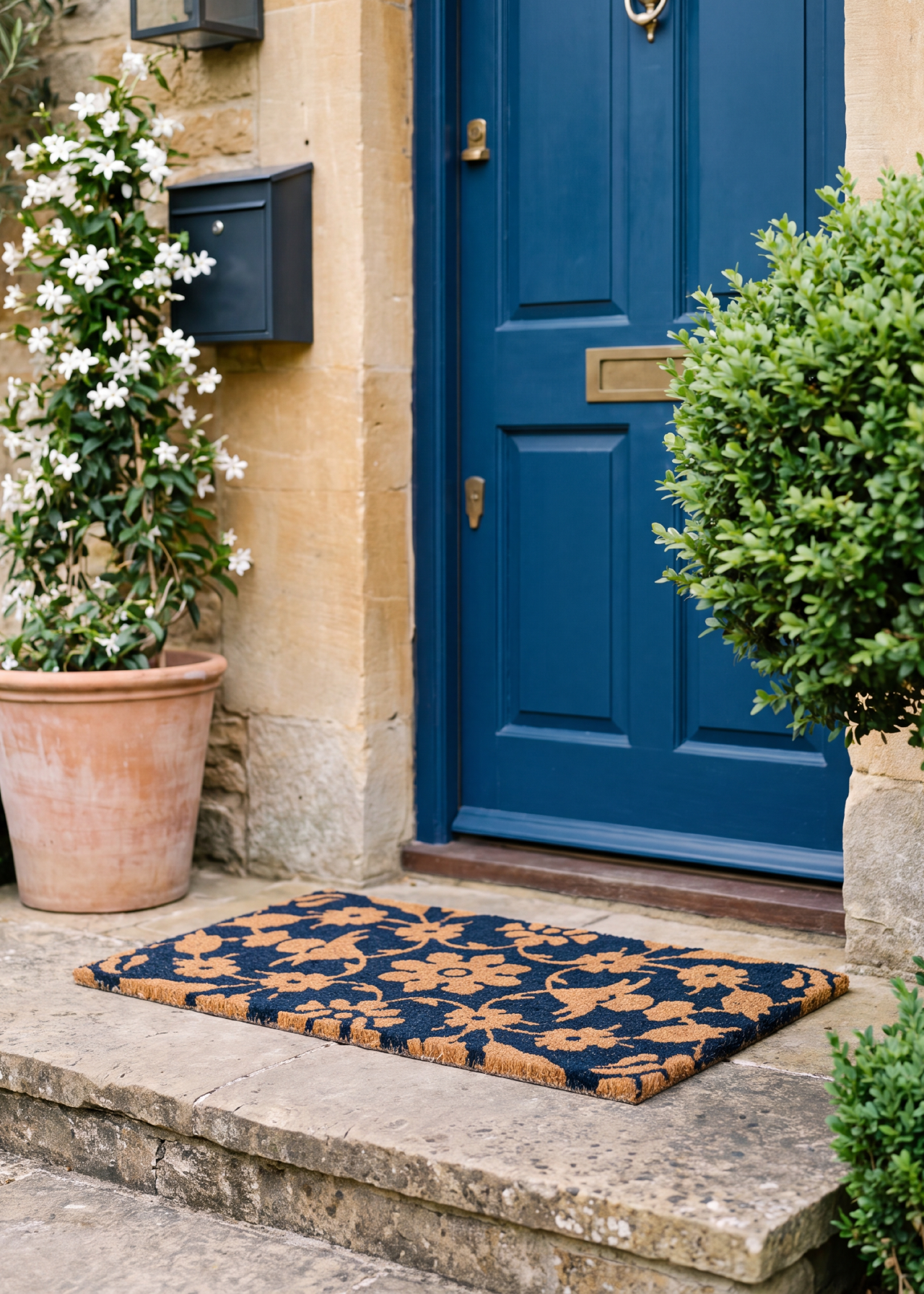 RHS Jekyll Floral Doormat 45x75cm