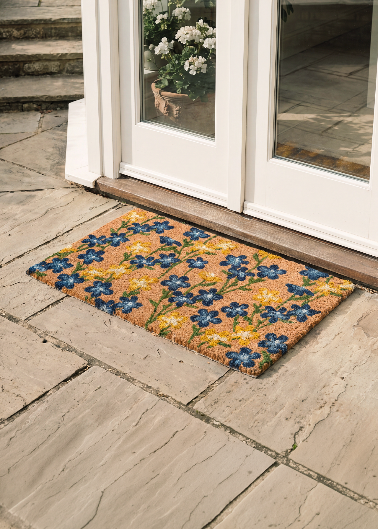 RHS Spring Flower Doormat 45x75cm