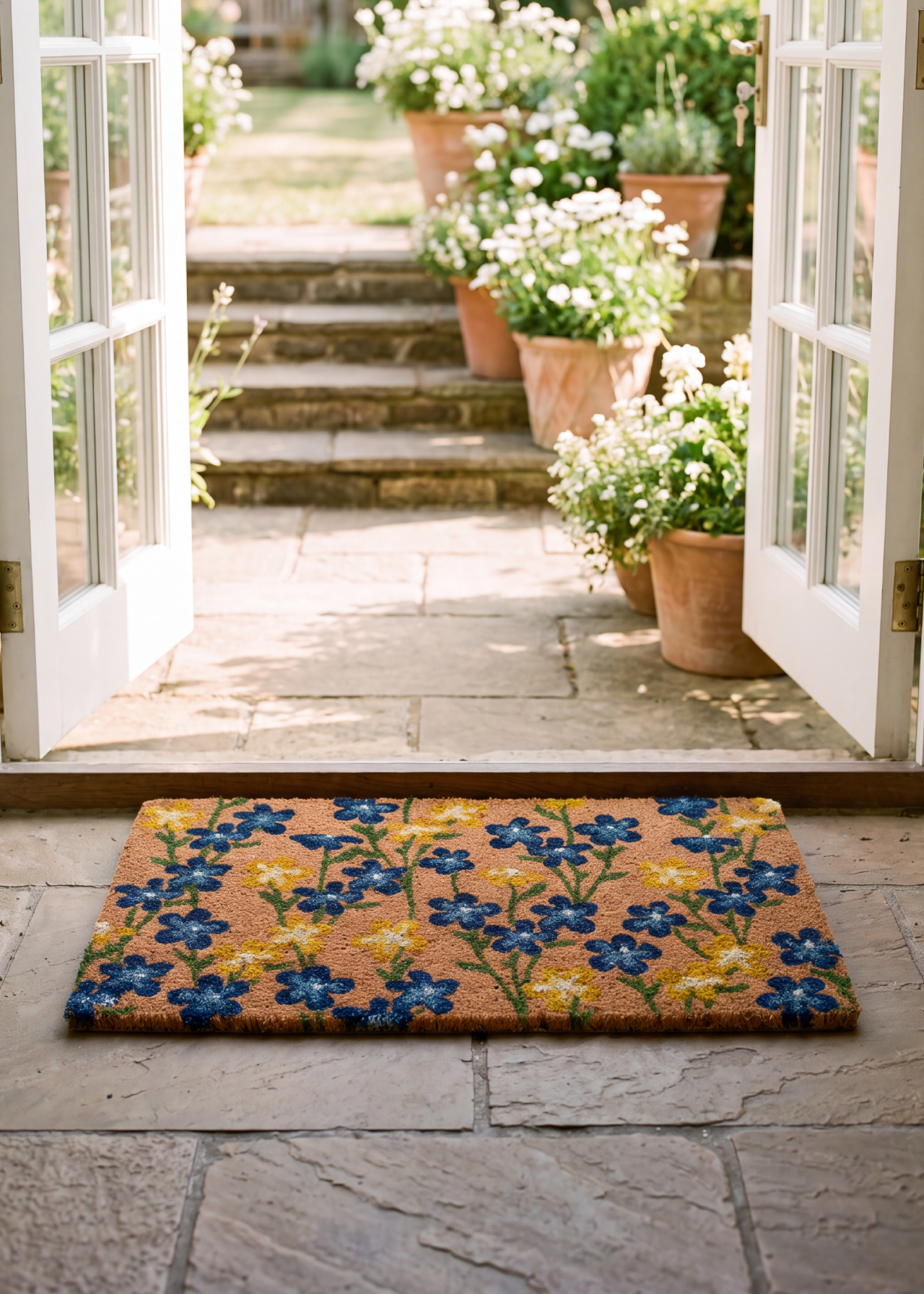 RHS Spring Flower Doormat 45x75cm