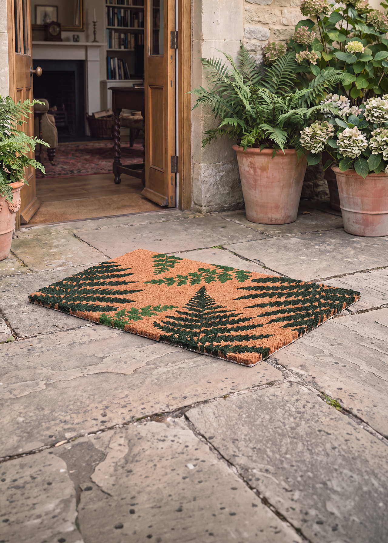 RHS Fern Doormat 45x75cm