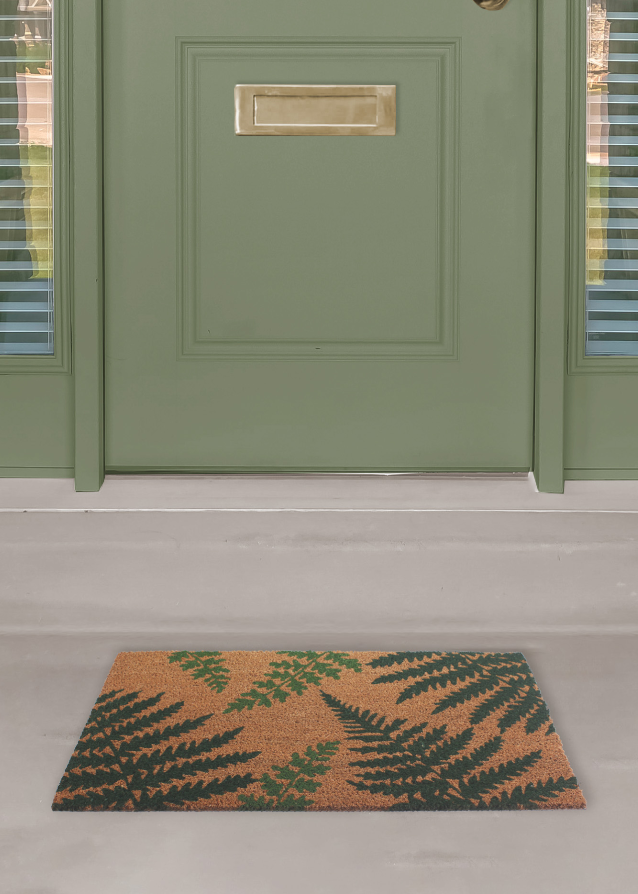 RHS Fern Doormat 45x75cm
