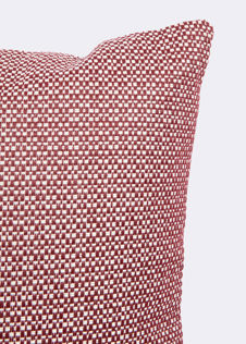Outdoor Oasis Textured Outdoor Cushion 45x45cm Red