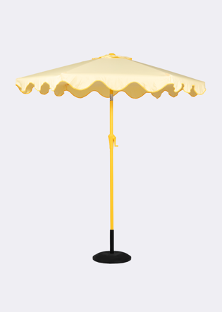 banana parasol patio umbrella Outsunny 3m Cantilever w/ Fillable Base, Wind Protection Strap, Cover, Brown 10 x 10 Fabric 3m Banana Cantilever Hanging Garden