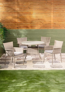 Milo 4 Seater Outdoor Dining Set