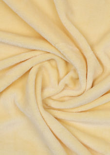 Yellow Fleece Throw 130x170cm