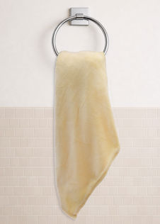 Yellow Fleece Throw 130x170cm