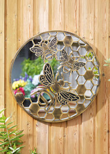 BeeFlection Large Goldgris Mirror