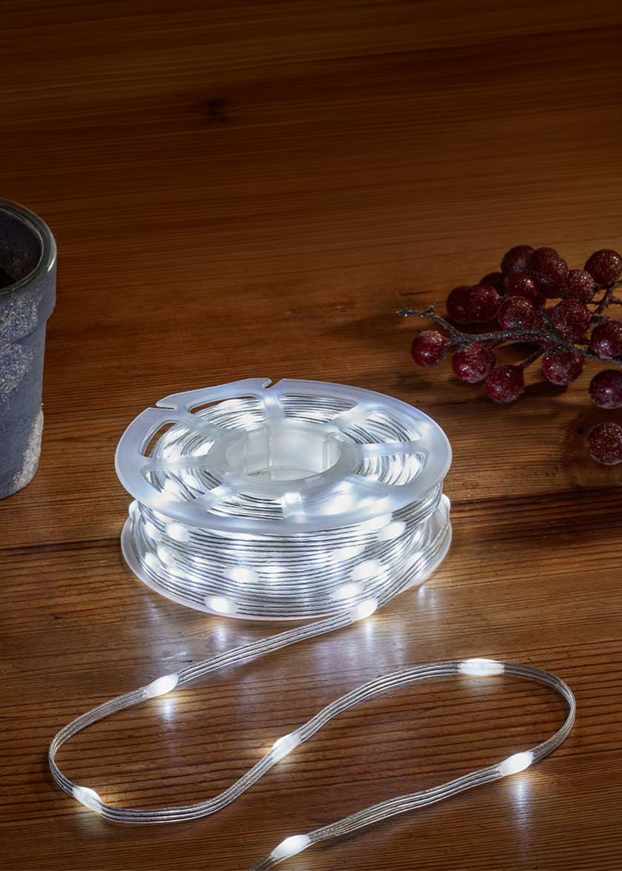 100 TwoTone Solar LED String Lights