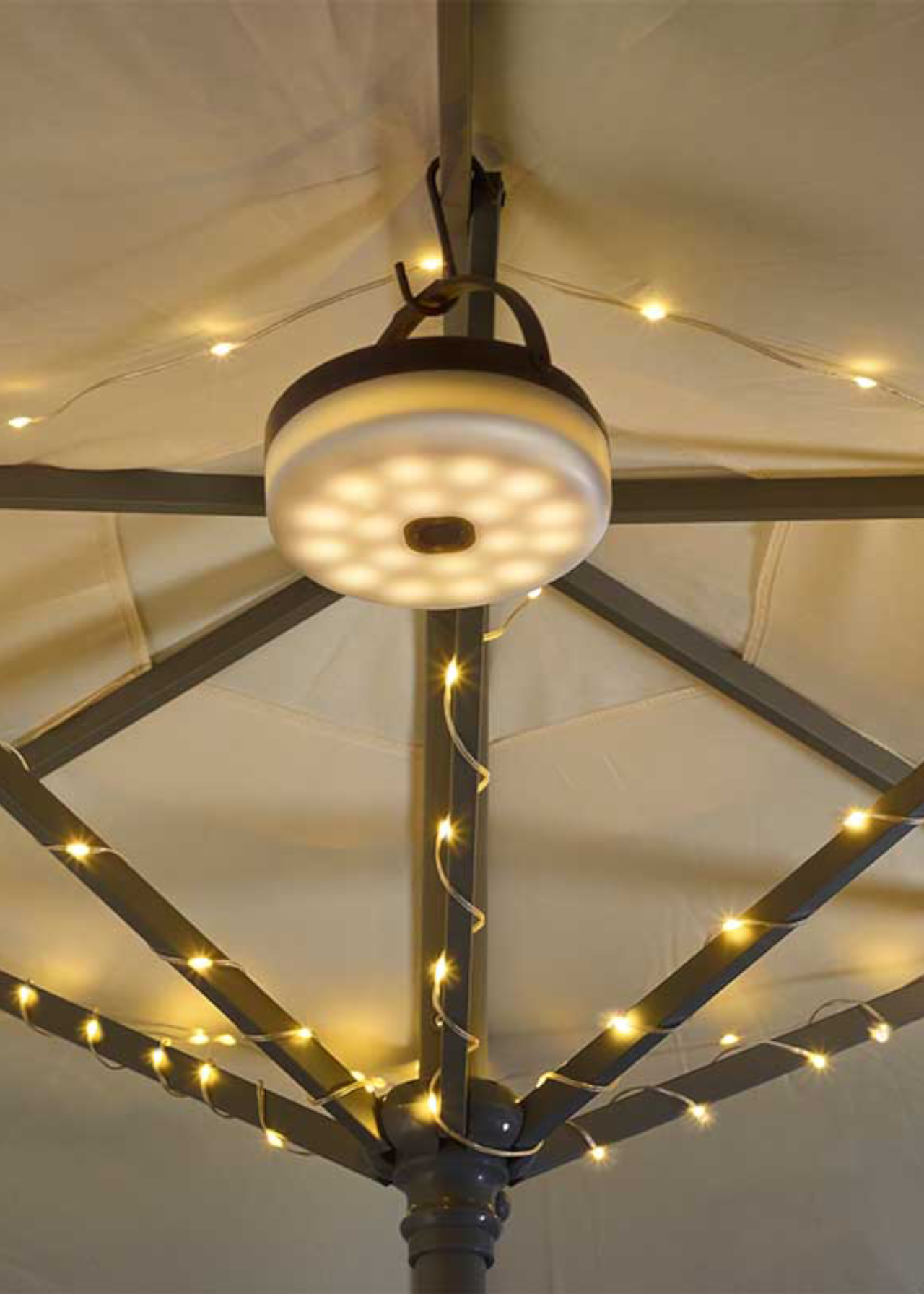100 Portable Solar LED String Lights