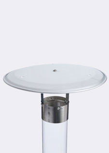 Outback Lunar Pellet Patio Heater 1.29m Stainless Steel