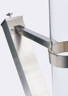 Outback Lunar Pellet Patio Heater 1.29m Stainless Steel