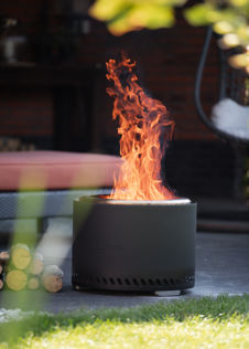 RedFire Volcano Pellet Fire Pit Extra Large Black