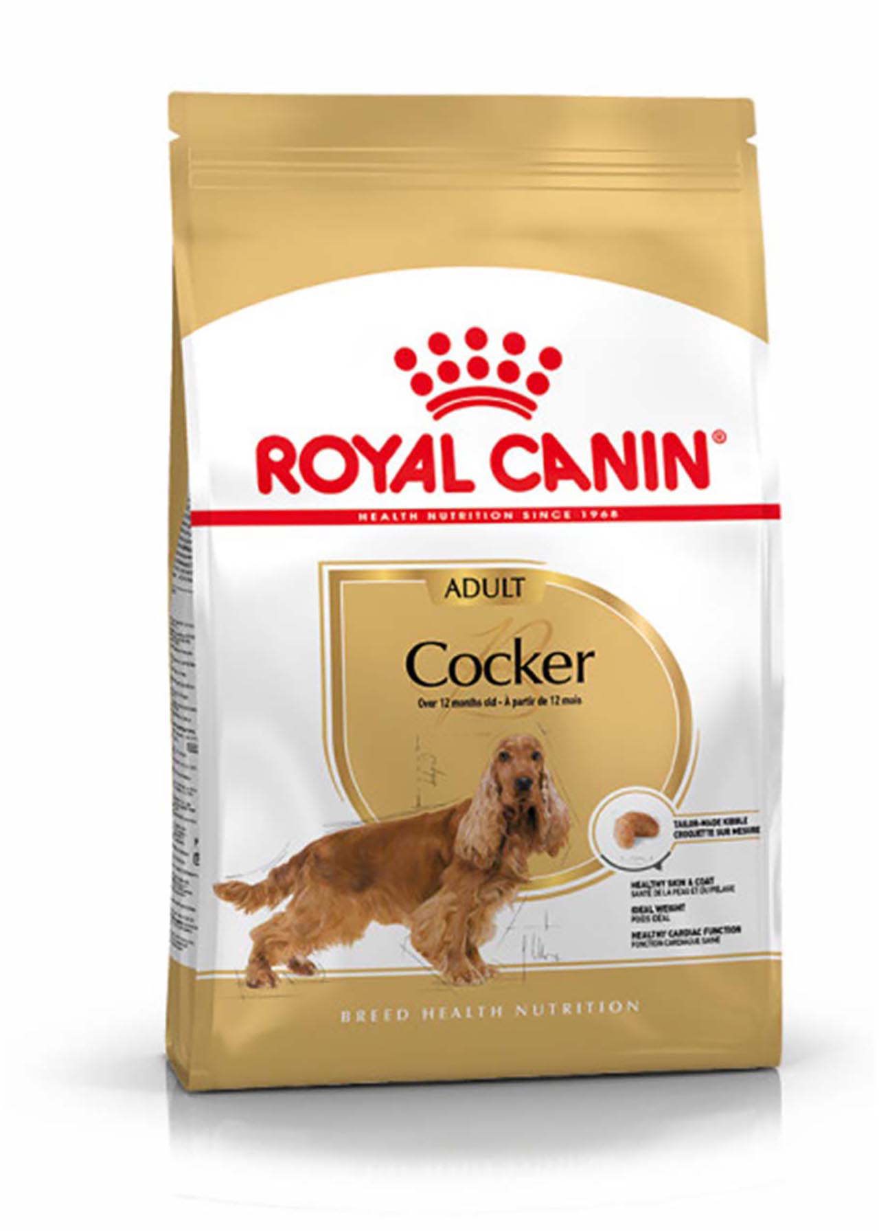 Royal Canin Cocker Adult Dry Dog Food  3kg