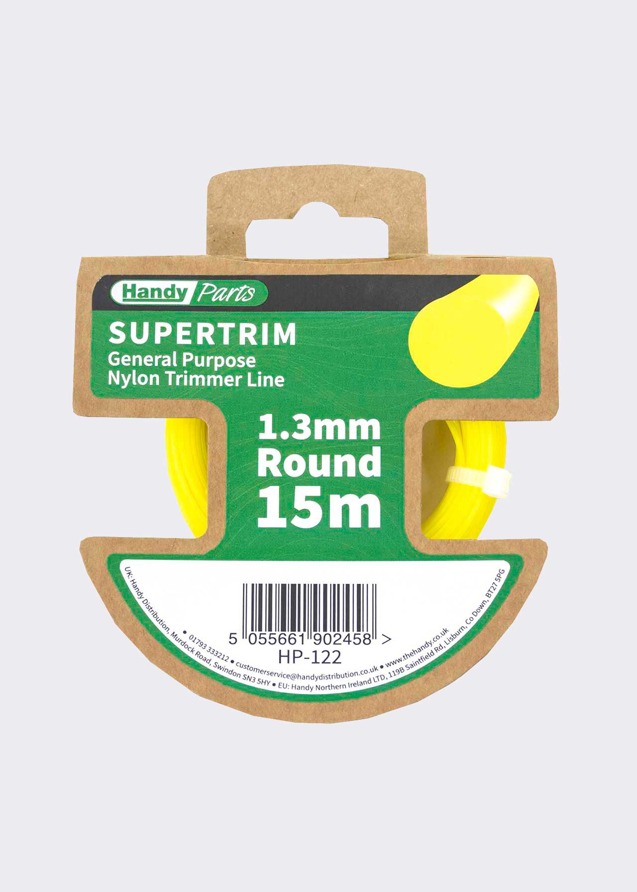 Standard Nylon Trimmer Line, 15m x 1.3mm