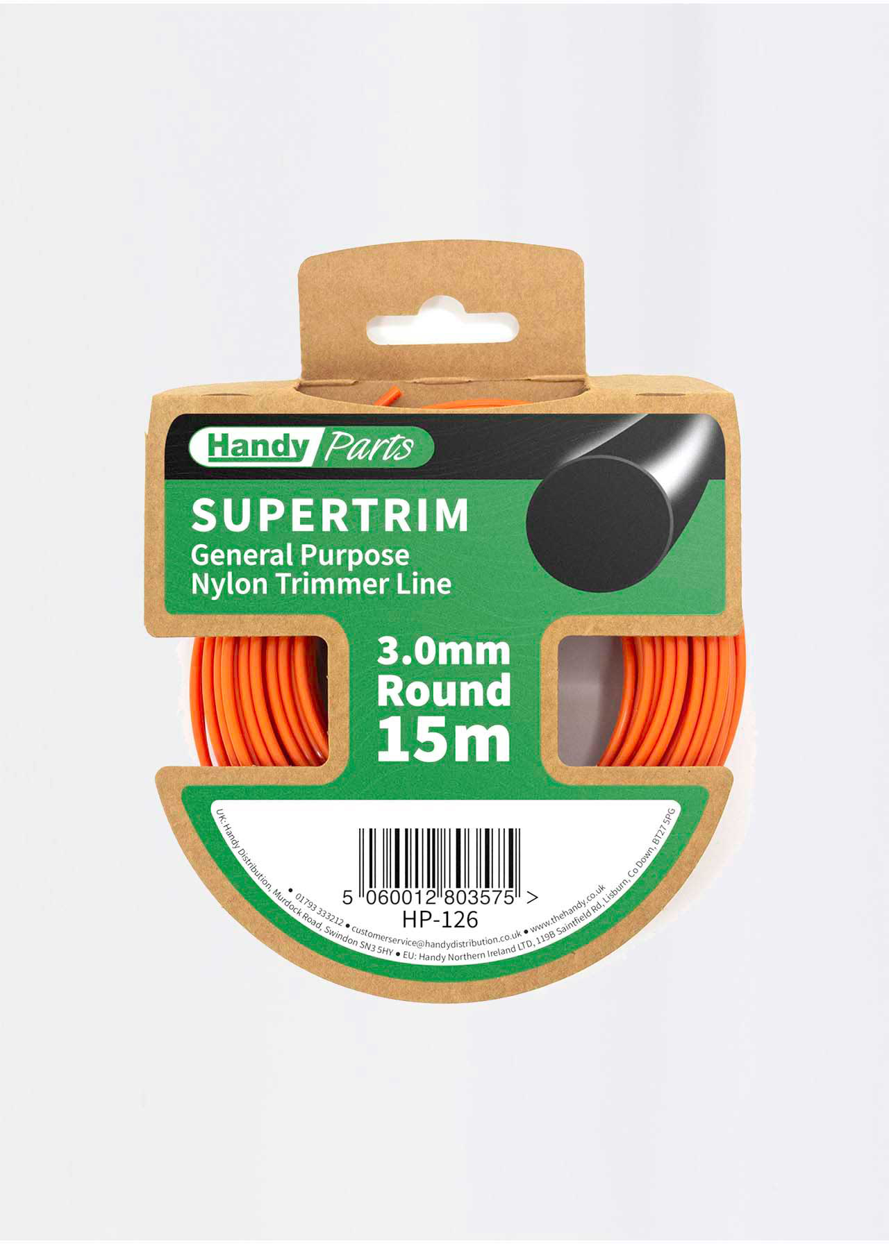 Standard Nylon Trimmer Line, 15m x 3mm