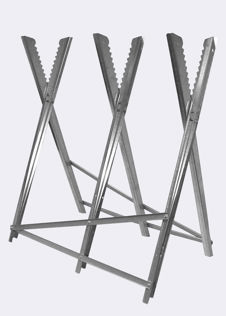 The Handy Foldable Serrated Edged Saw Horse