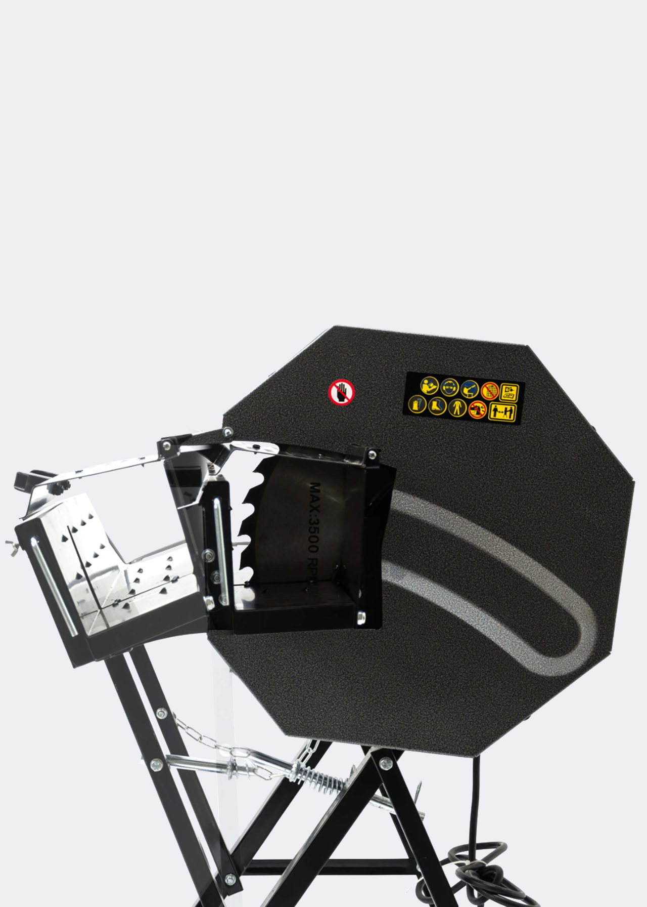The Handy Electric Saw Bench with Guard