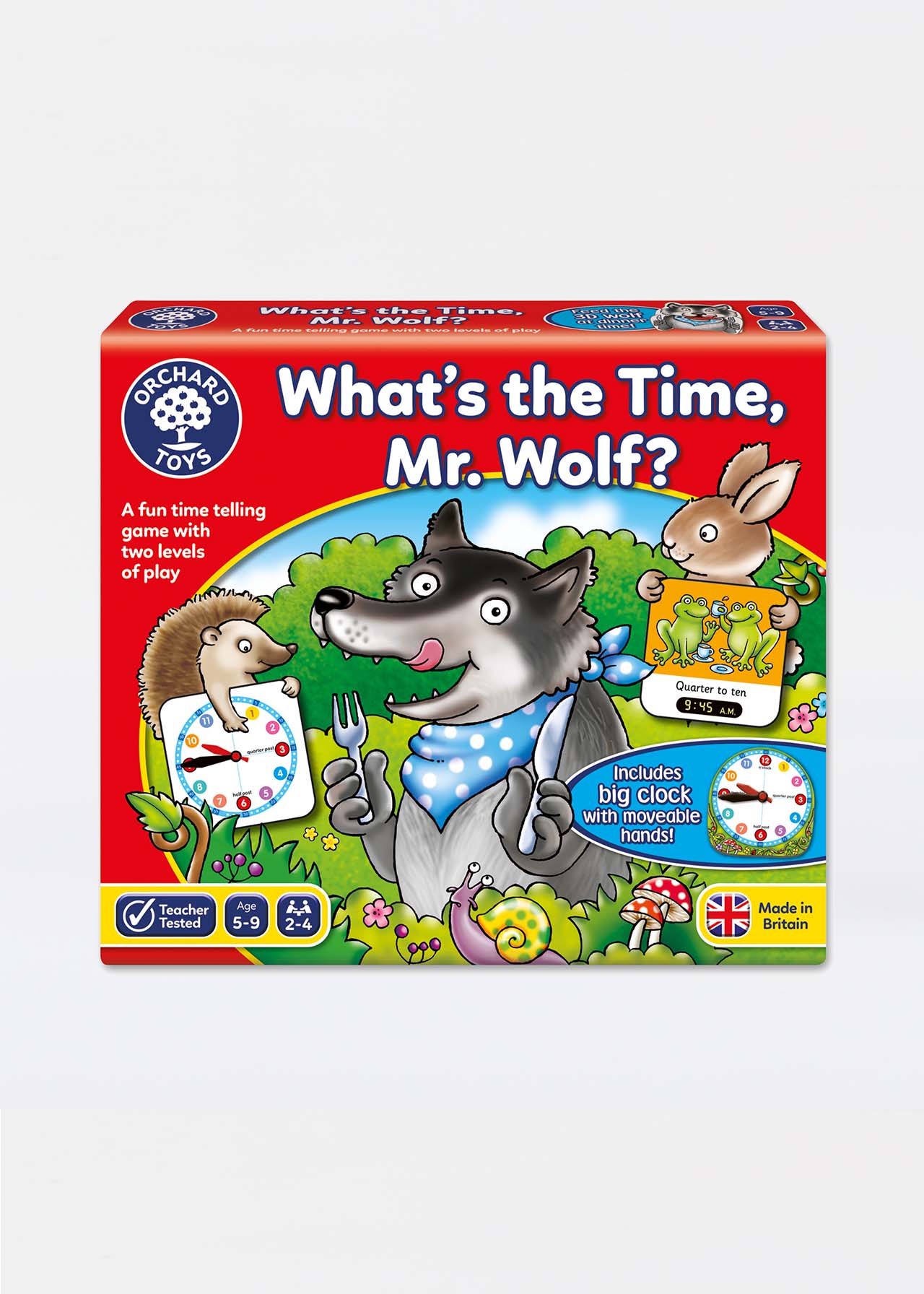 Wolf cuál es el juego del tiempo Orchard Toys el Sr 