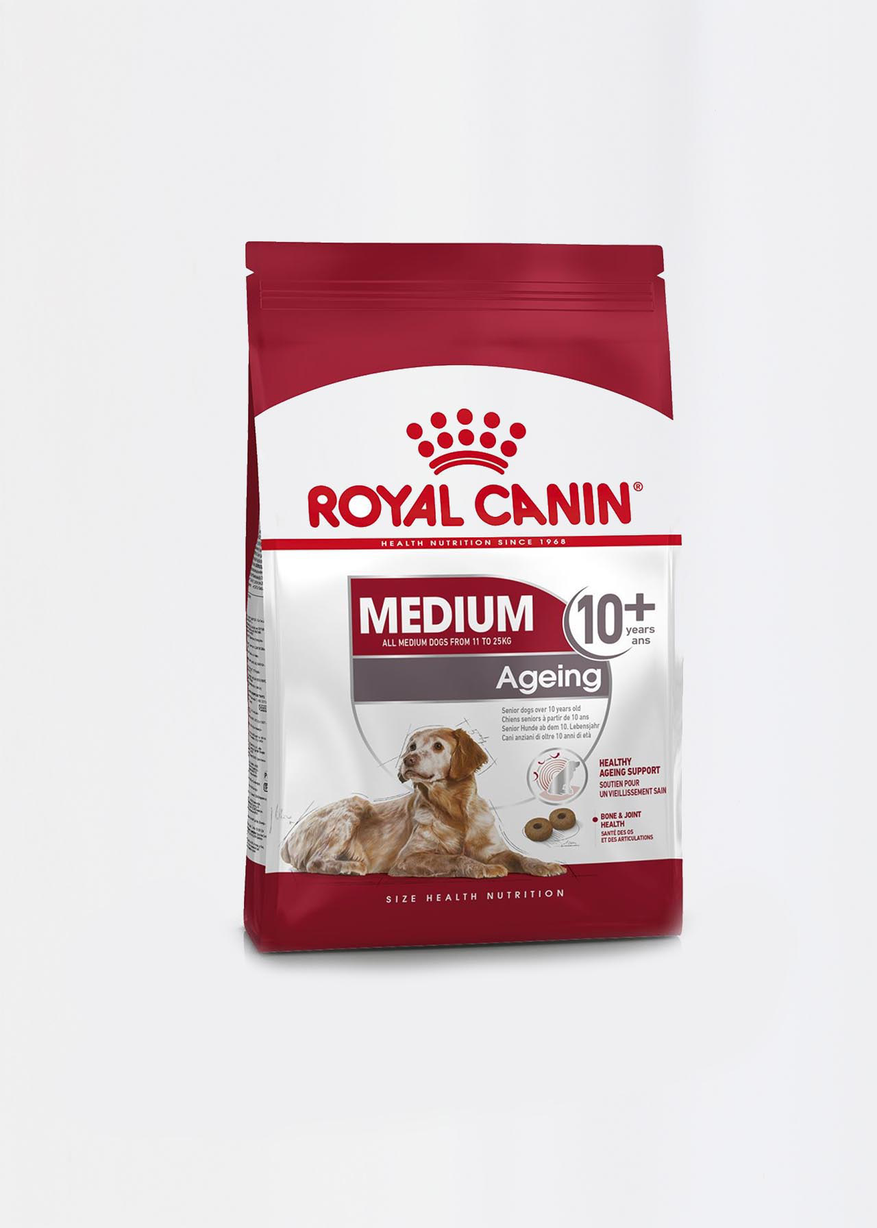 Royal Canin Medium Ageing Dog Food 10+ 3kg