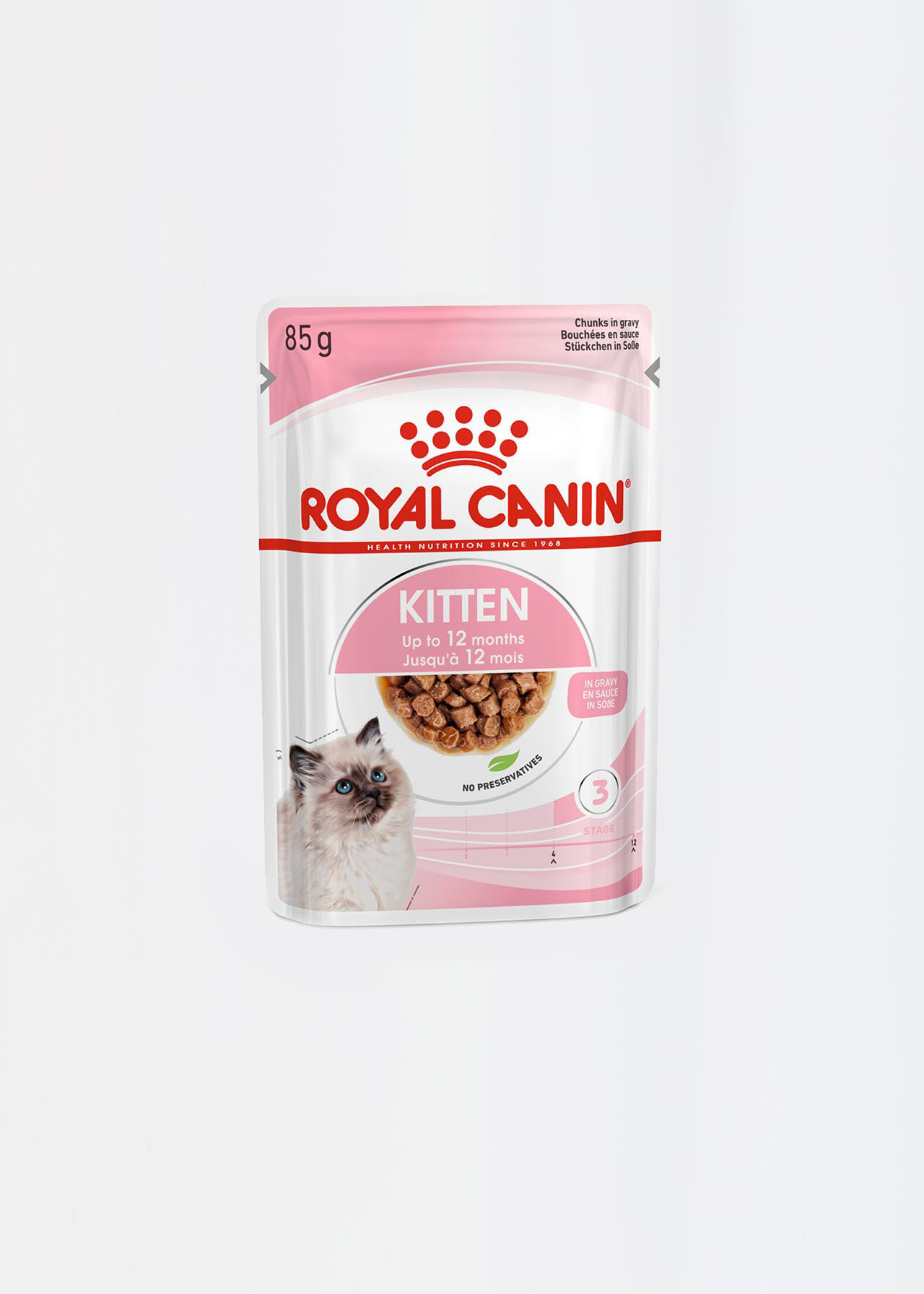 Royal Canin Kitten Food in Gravy 85g