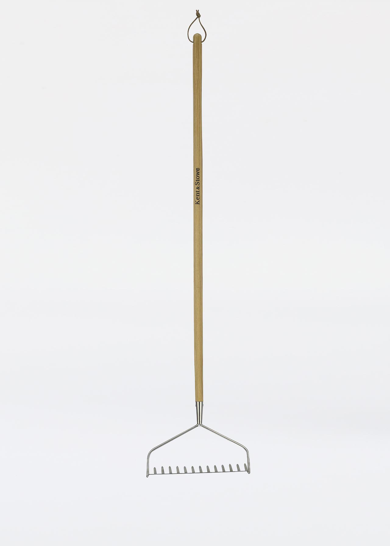 Kent & Stowe Stainless Steel Long Handled Soil Rake | Dobbies Garden ...