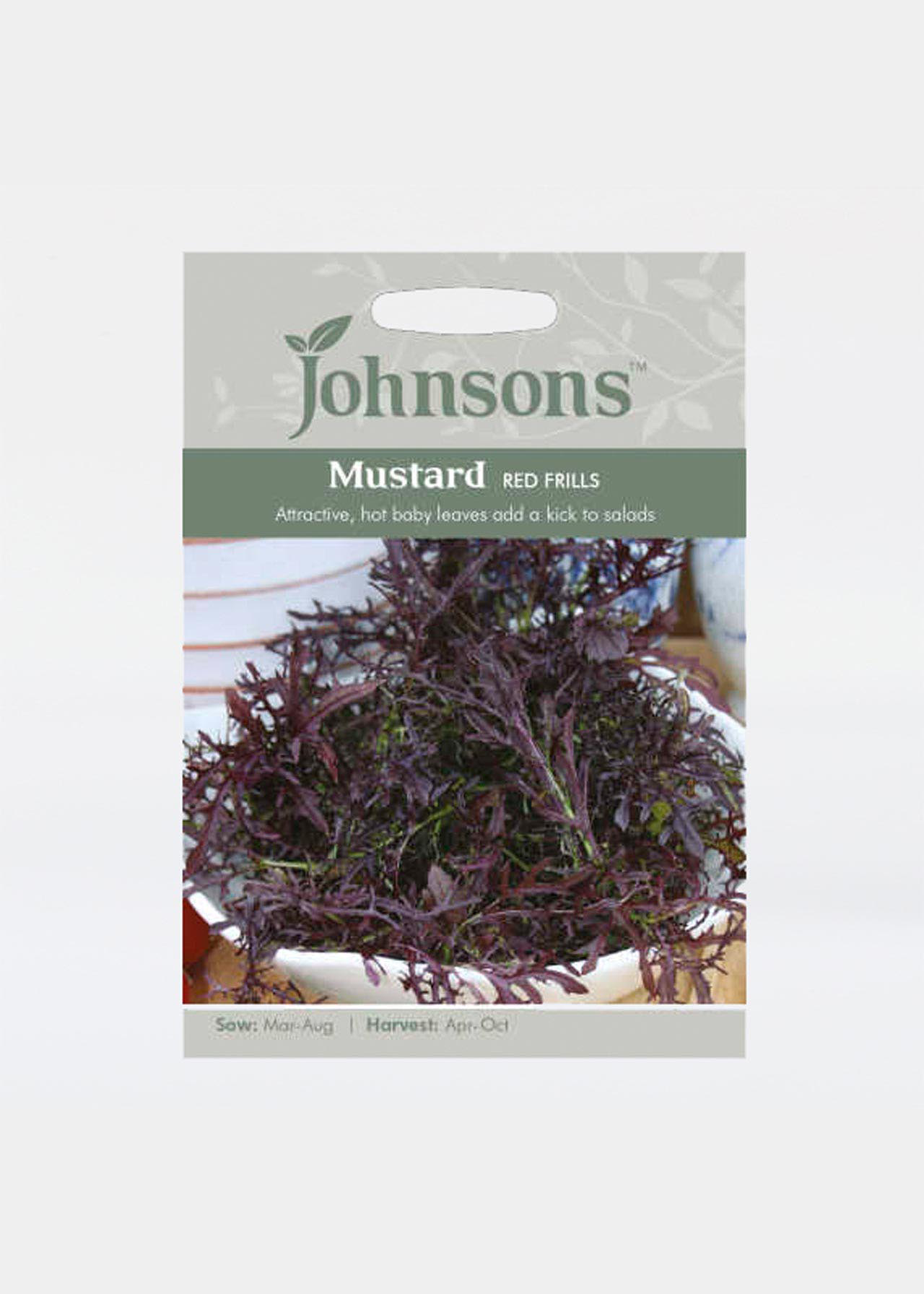 Mustard Red Frills Seeds