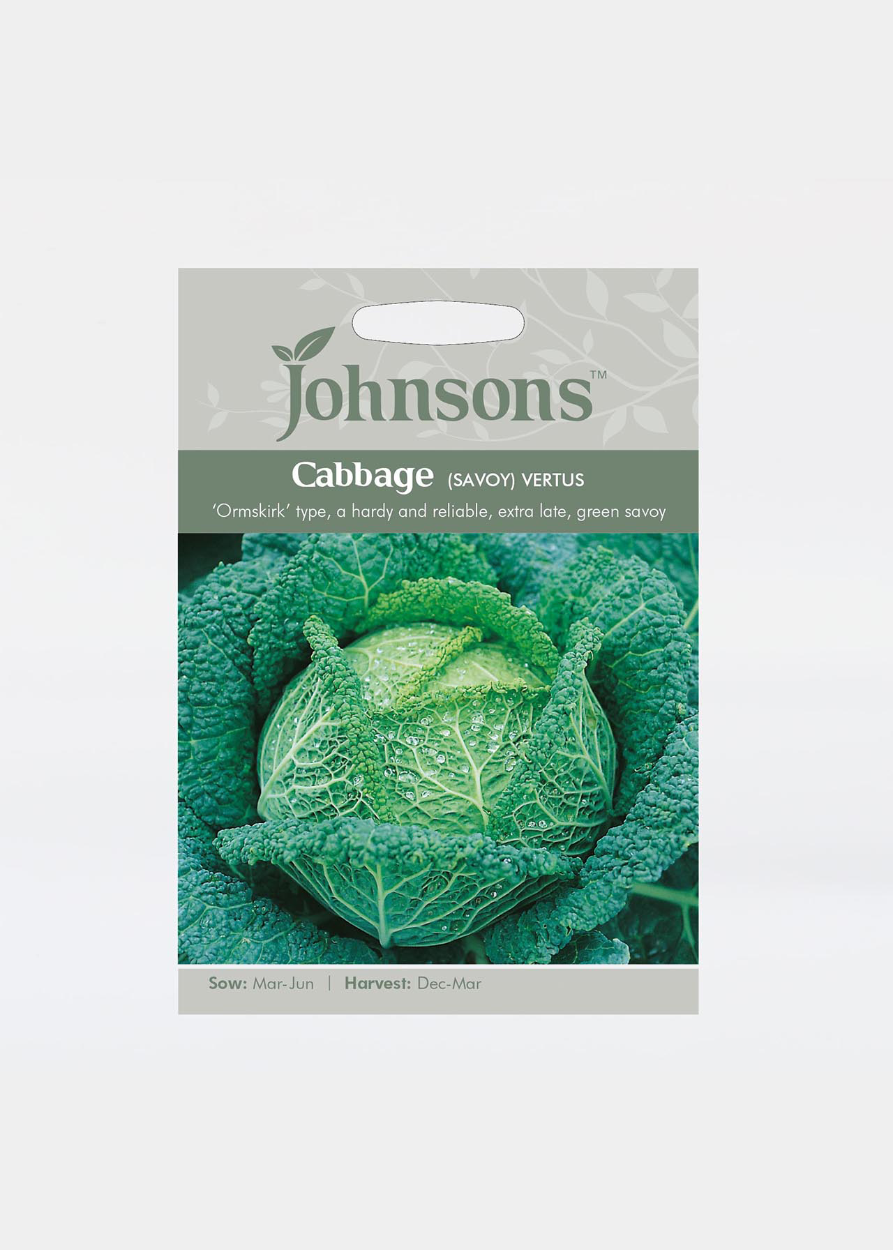 Cabbage (Savoy) Vertus Seeds