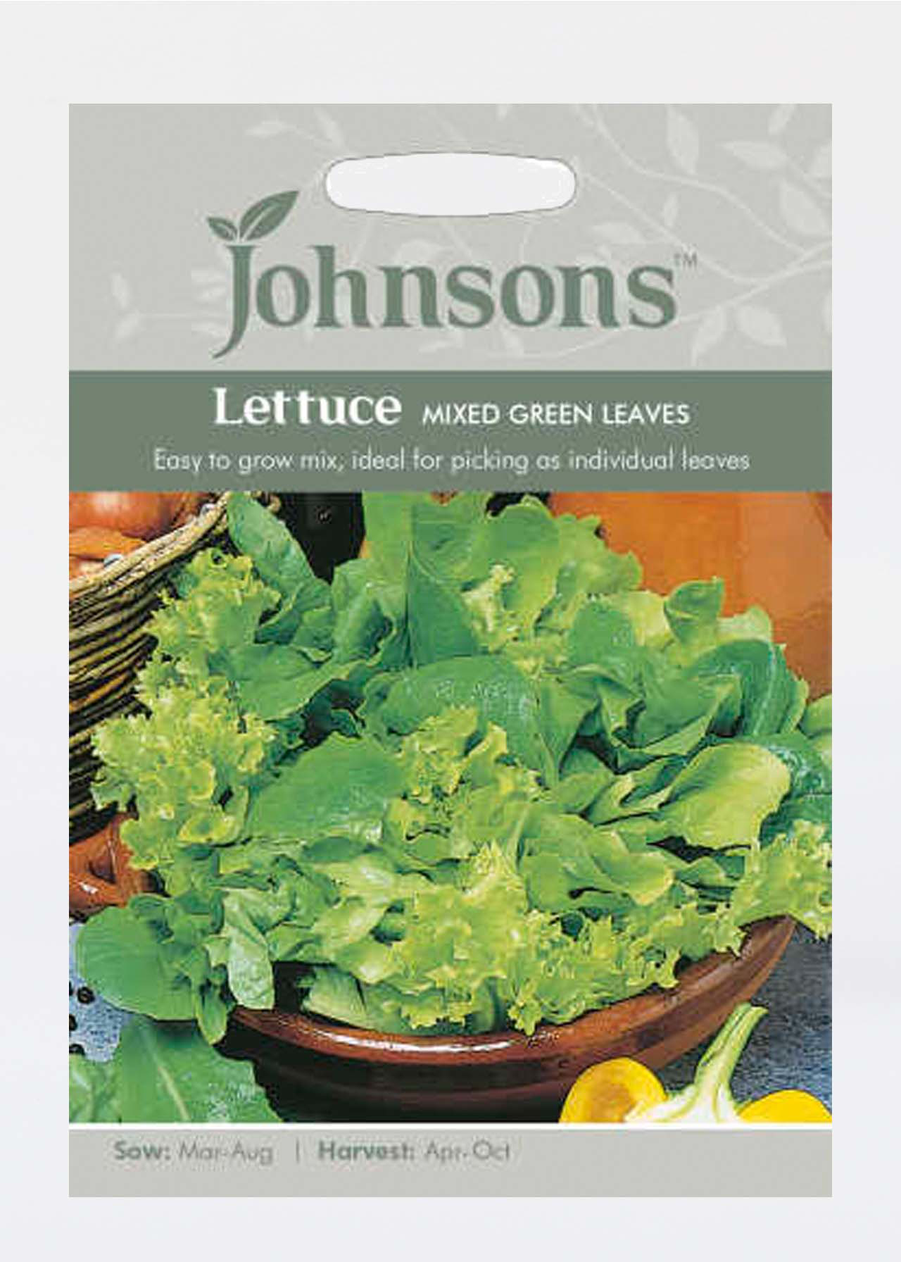 Mixed Green Lettuce Leaves Seeds
