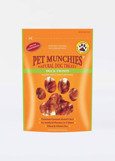 Pet Munchies Duck Twists 80g