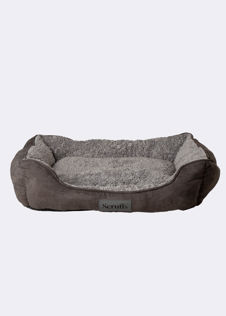 Scruffs Cosy Box Dog Bed Medium Grey