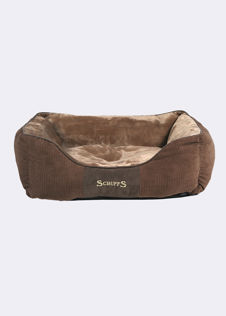 Scruffs Chester Box Dog Bed Medium Chocolate