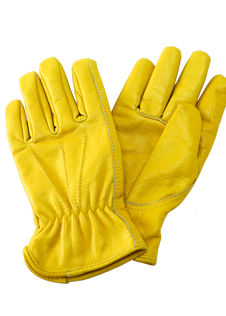 Ladies Luxury Leather Gardening Gloves Small