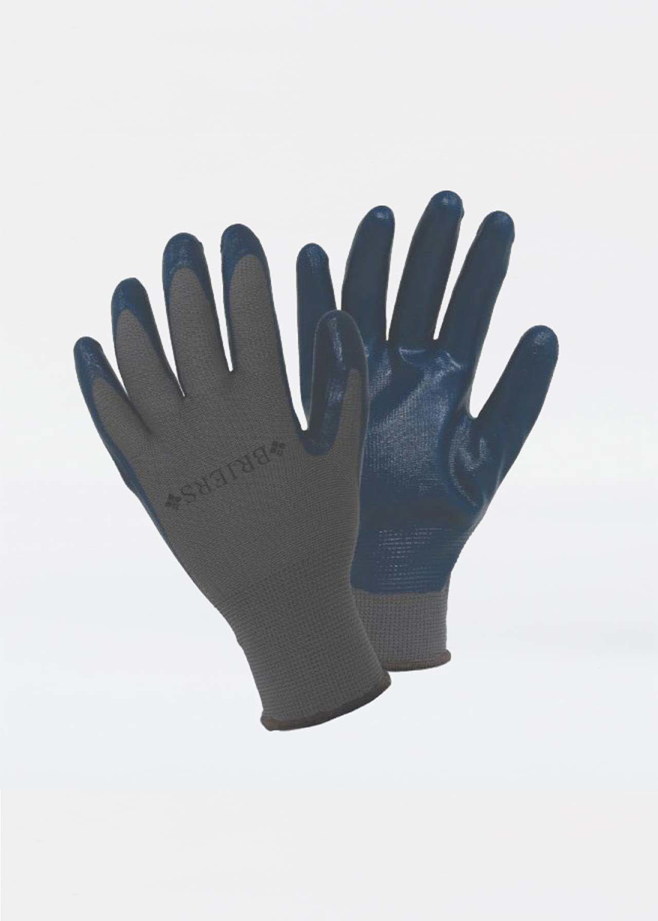 Seed & Weed Gardening Gloves Large Blue