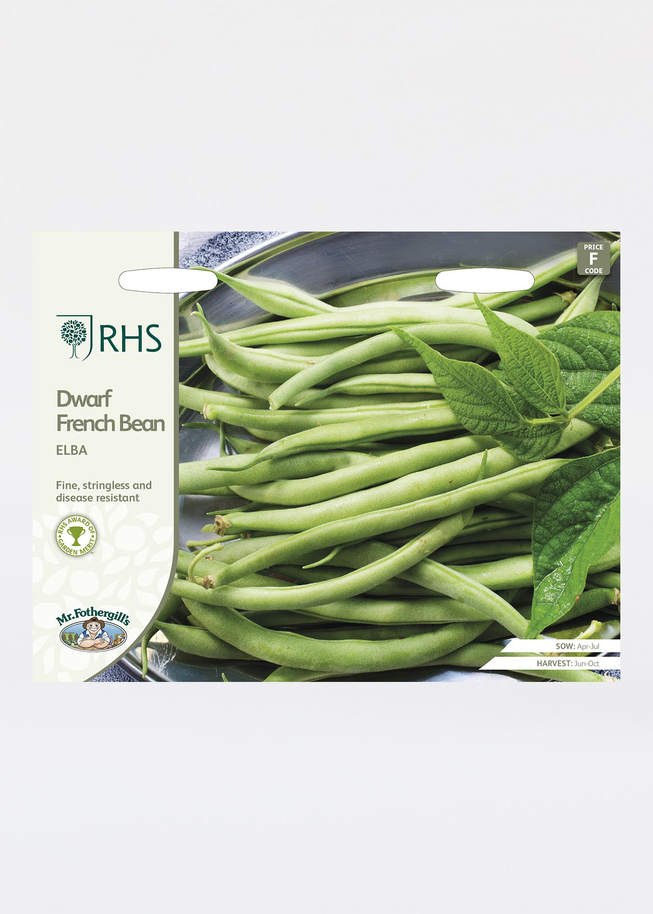 Dwarf French Bean Elba Seeds