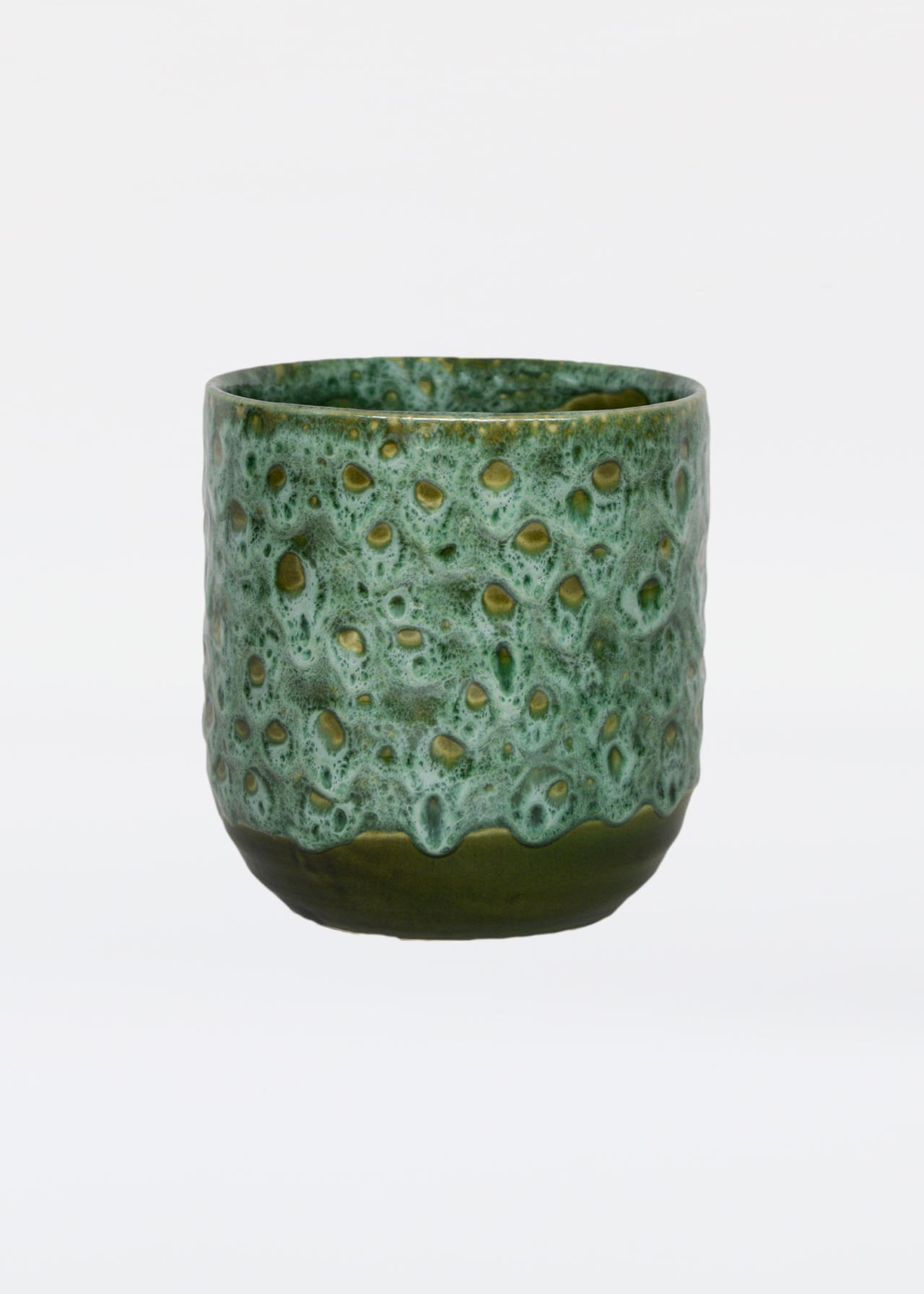 Ivyline Glaze Pot 18cm Emerald